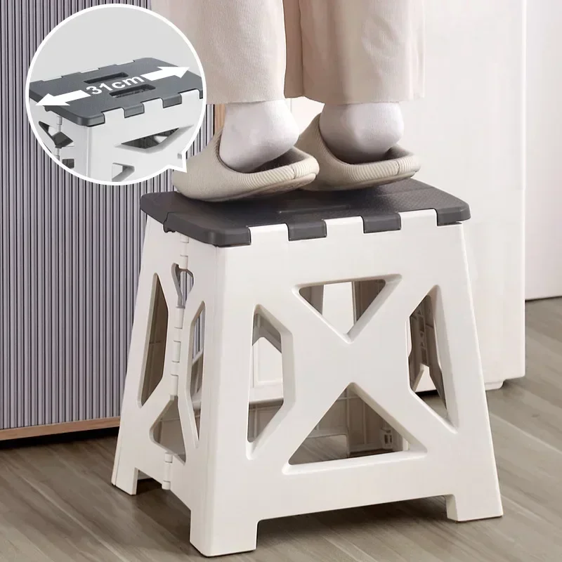 Kids Outdoor Folding Chair - Tabouret pliant en plastique Portable, tabouret