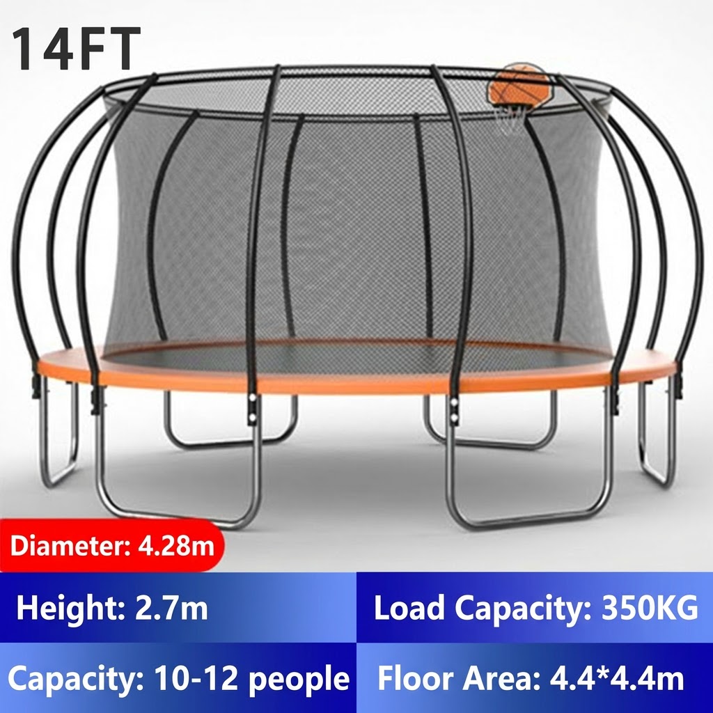 Kids Outdoor Trampoline - Prix d'usine : Trampoline rond de