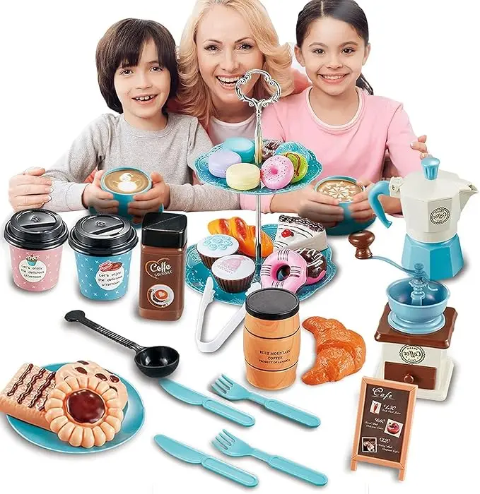 Kids Outdoor House With Kitchen - Ensemble de jeu de simulation de