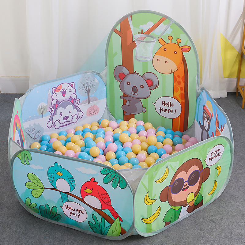 Kids Outdoor Nature Play - Tente pliable Portable avec animaux de