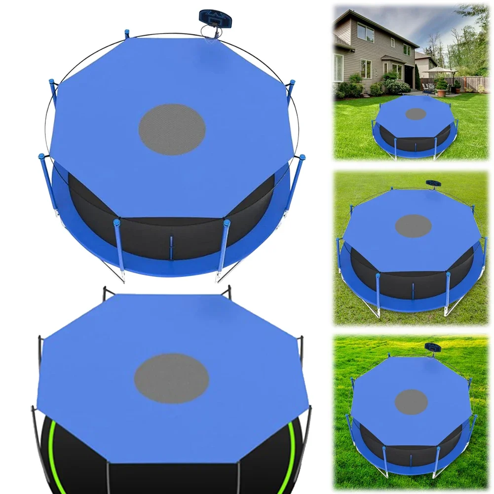 Kids Outdoor Trampoline - Couverture de Trampoline Anti-UV, imperméable, 6/8/10