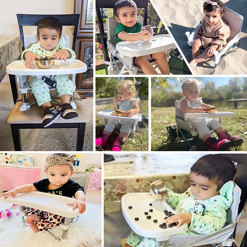 Kids Outdoor Folding Chair - Chaise haute portable et pliable pour