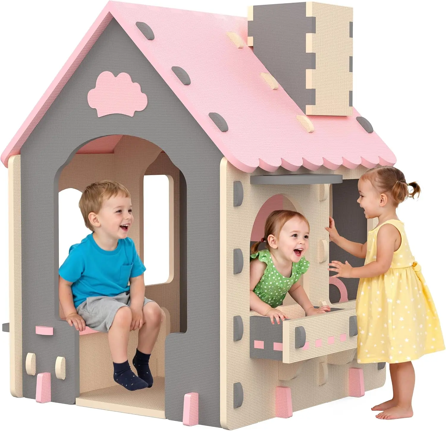 Kids Outdoor House With Kitchen - Maison de jeu pour enfants sur