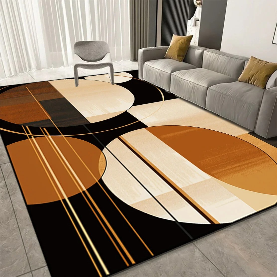 Kids Outdoor Lounge - Grands tapis géométriques pour décoration de
