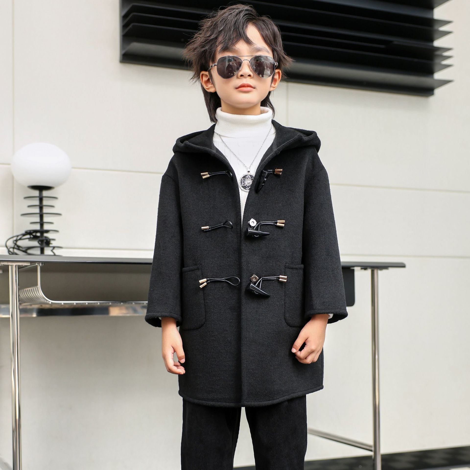 Manteau en laine coupe-vent po - Kids Outdoor Jacket avis et prix