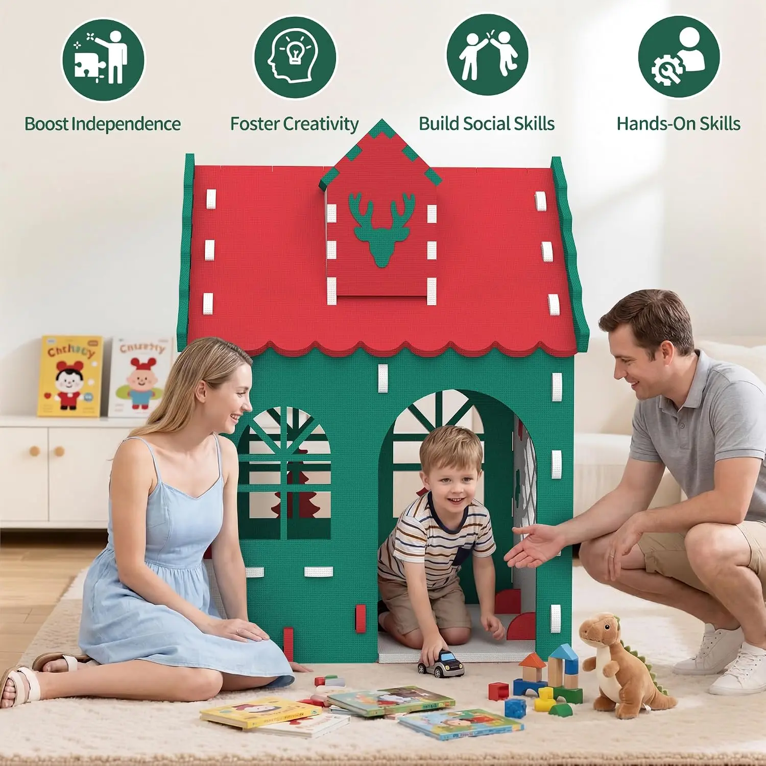 Maison de jeu pour enfants sur - Kids Outdoor House With Kitchen avis et prix