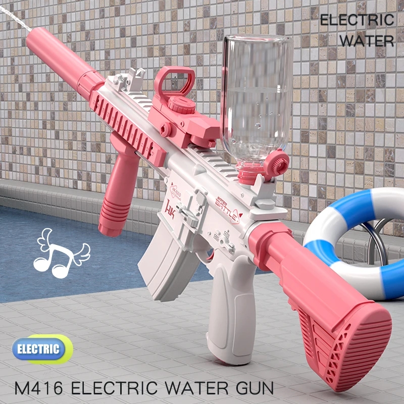 Pistolet à eau électrique M416 - Kids Outdoor Water Play avis et prix