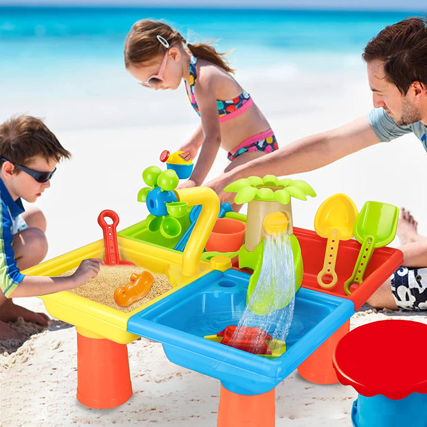 Table de plage pour enfants, j - Kids Outdoor Water Play avis et prix