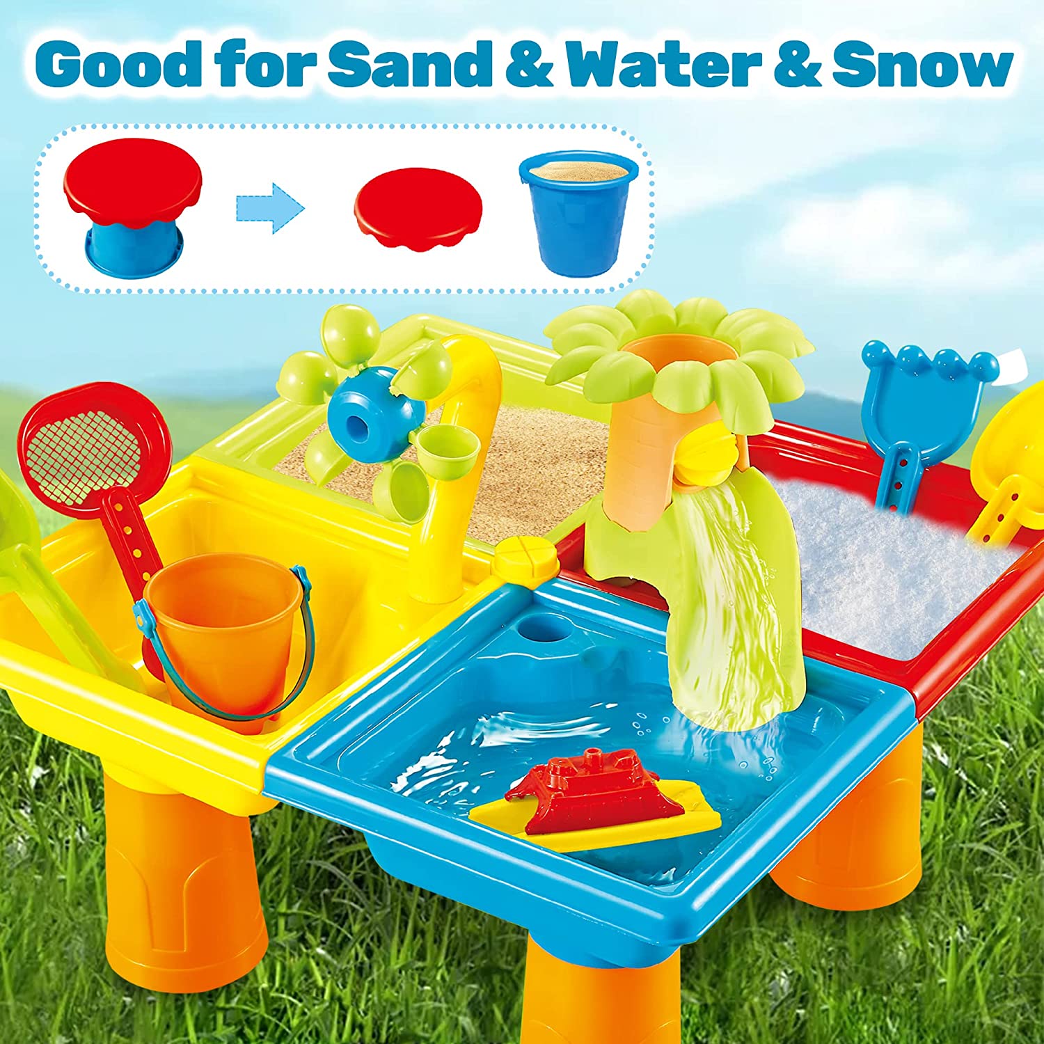 Table de plage pour enfants, j - Kids Outdoor Water Play avis et prix