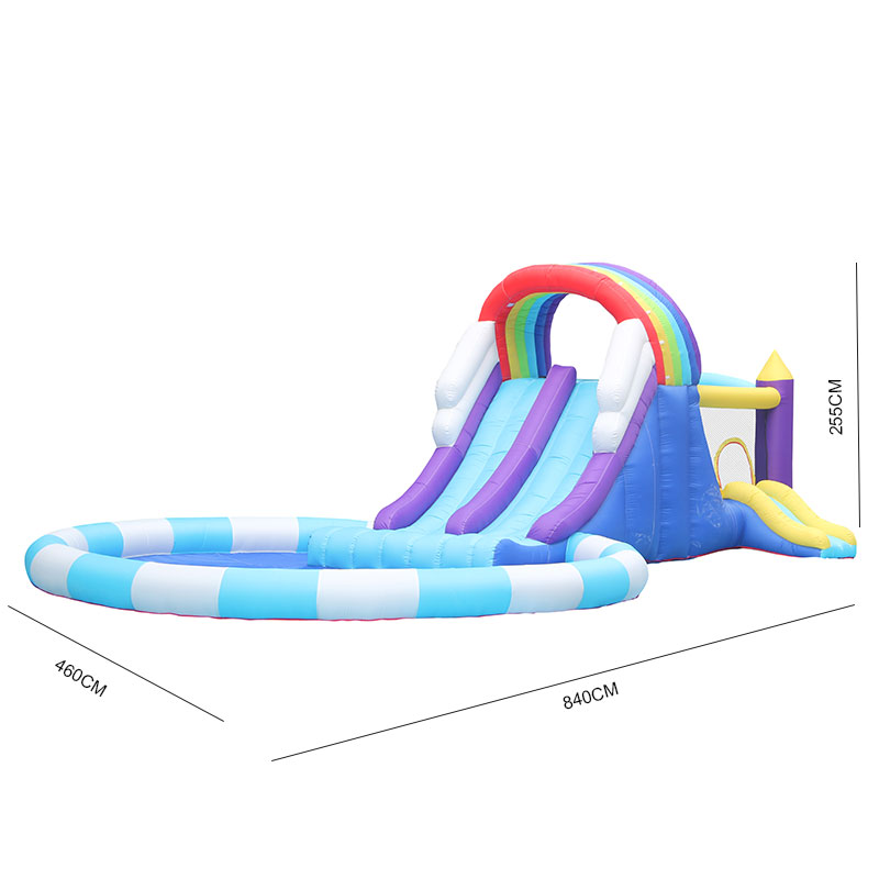 Toboggan aquatique gonflable g - Kids Outdoor Slide avis et prix