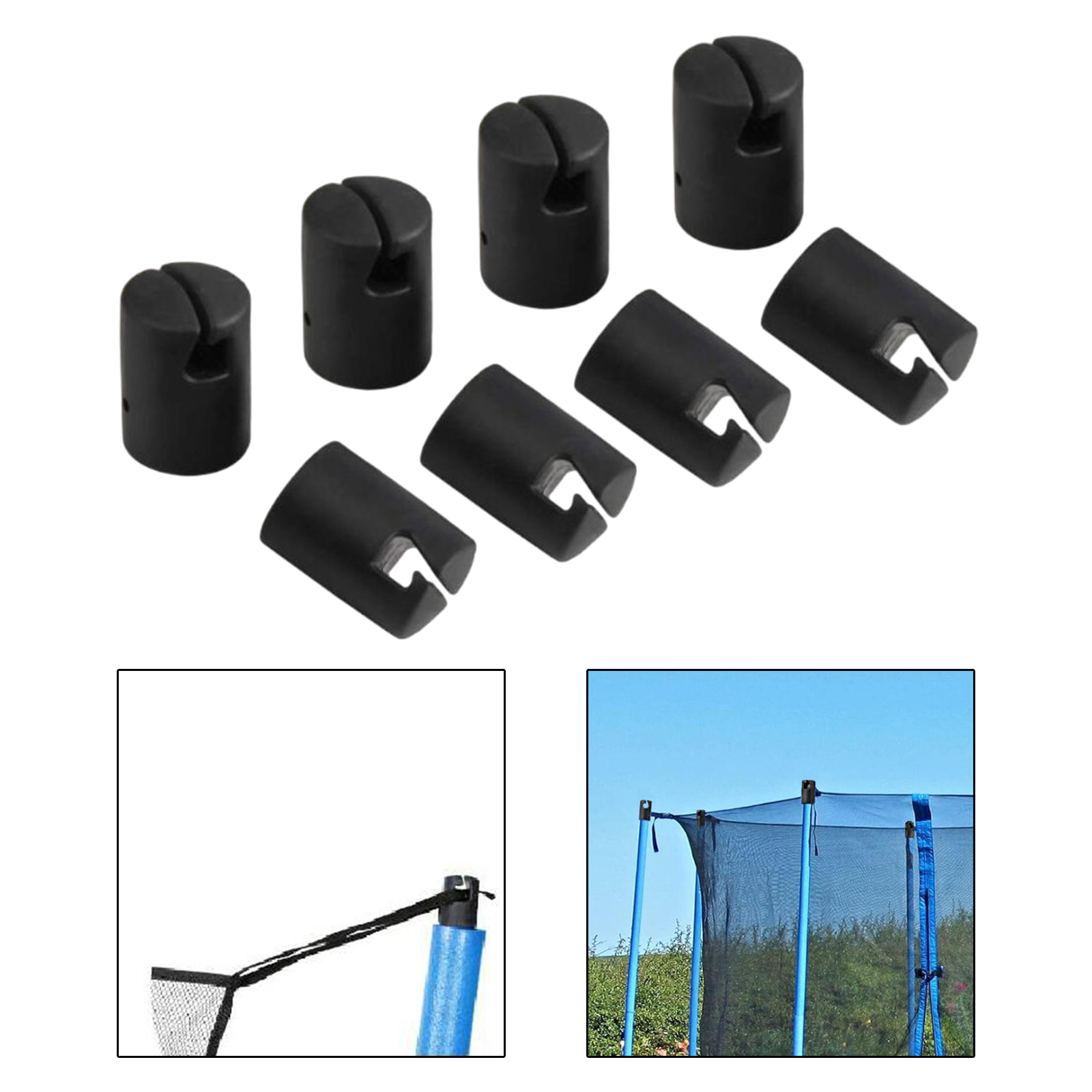 Capuchons de poteau de clôture - Kids Outdoor Trampoline avis et prix
