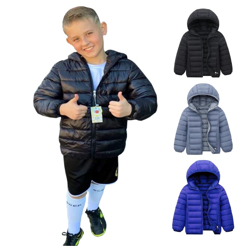 Doudounes légères à capuche po - Kids Outdoor Jacket avis et prix