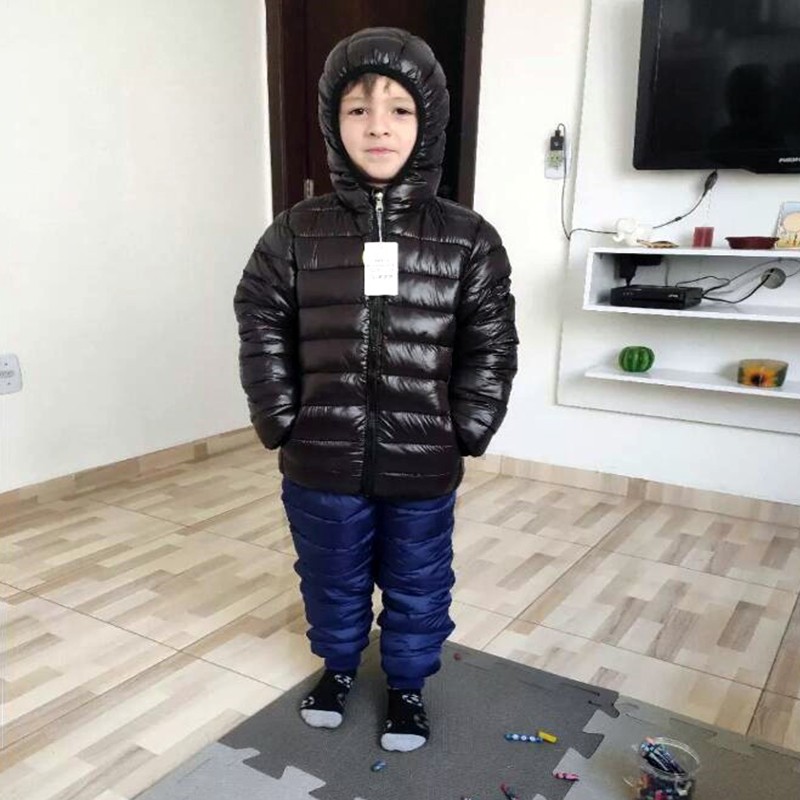 Doudounes légères à capuche po - Kids Outdoor Jacket avis et prix