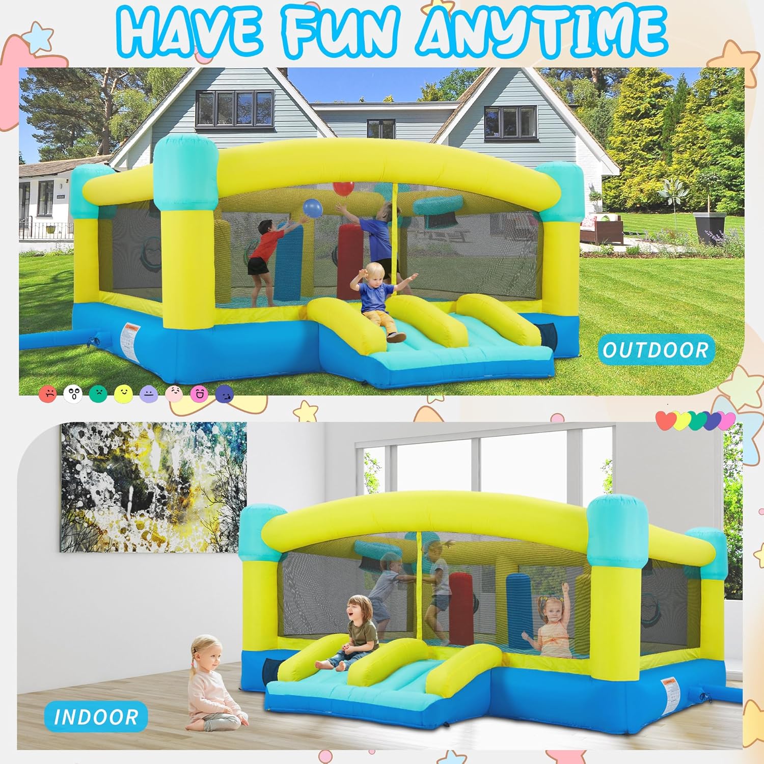 Grande structure gonflable, ch - Kids Outdoor Slide avis et prix