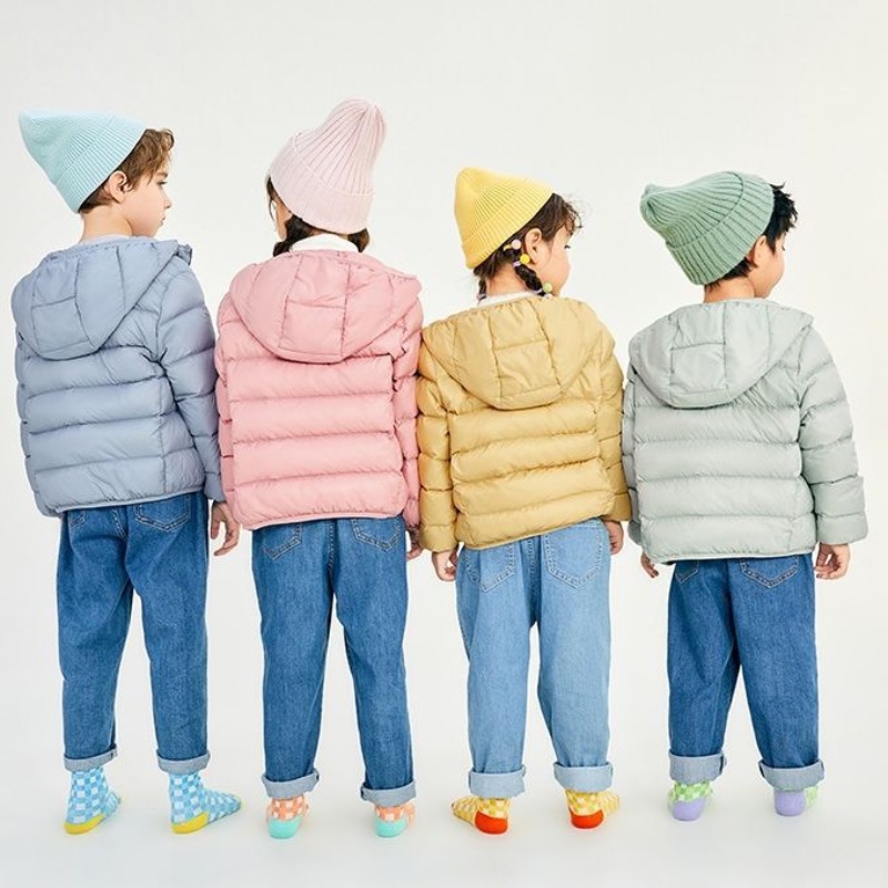 Doudoune légère en duvet de ca - Kids Outdoor Jacket avis et prix