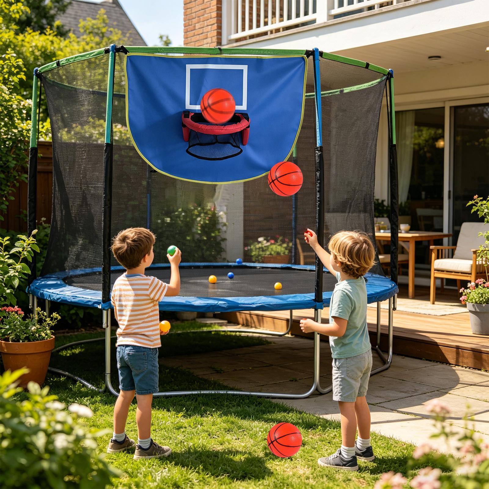 Cerceau de trampoline avec pom - Kids Outdoor Trampoline avis et prix