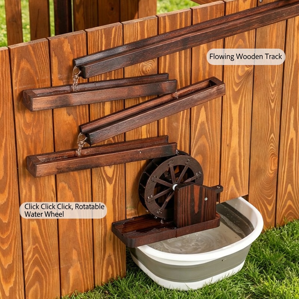 Maison de jeu en bois pour l'e - Kids Outdoor House With Kitchen avis et prix