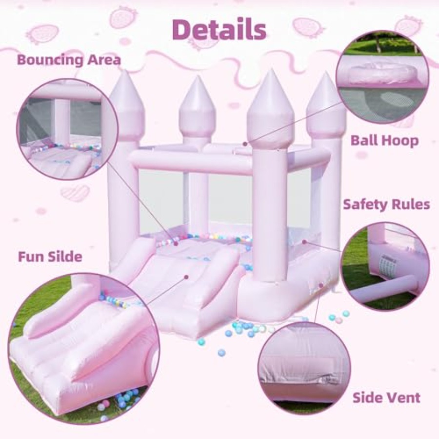 Structure gonflable en PVC pou - Kids Outdoor Slide avis et prix