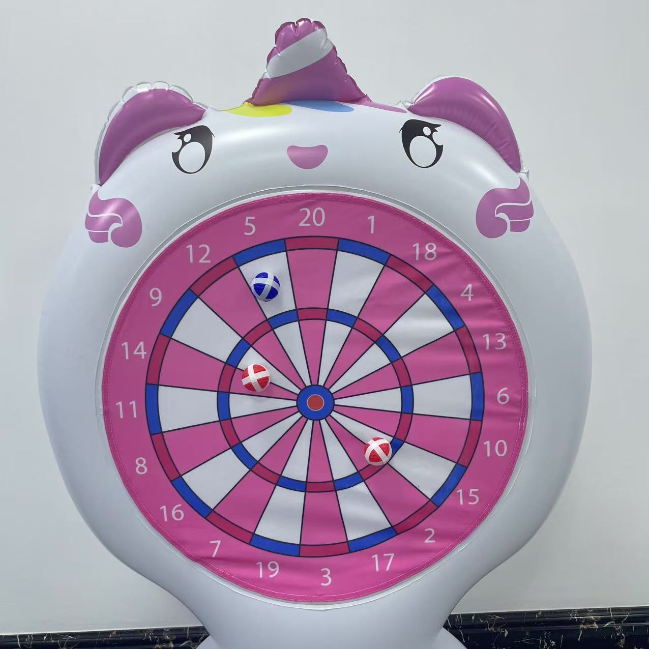 Jeu de lancer licorne gonflabl - Kids Outdoor Games avis et prix