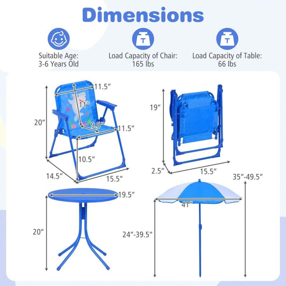 Table de pique-nique pour enfa - Kids Outdoor Folding Chair avis et prix